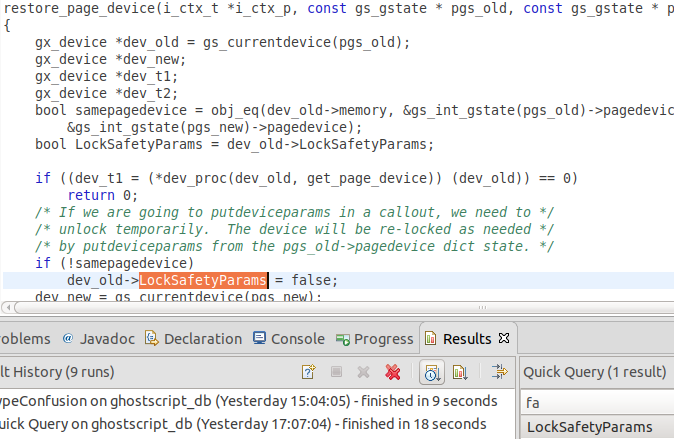 LockSafetyParams